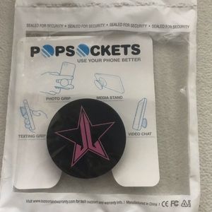 Jeffree Star Black Pop Socket